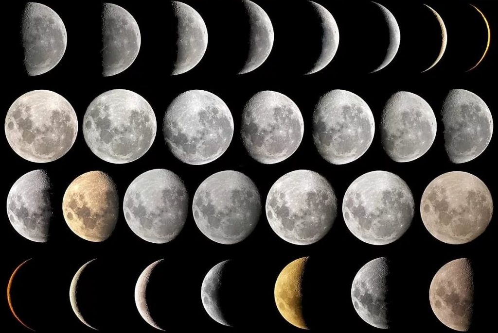 Фазы луны в апреле 2024 года по дням